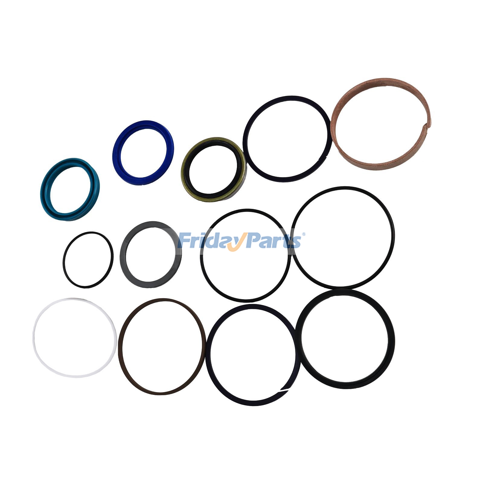 Cylinder Seal Kit 707-99-26530 for Komatsu Loader WB142-5 WB156-5 WB97R-5 WB97S-5 Excavator PC210LL-10 PC390LL-10