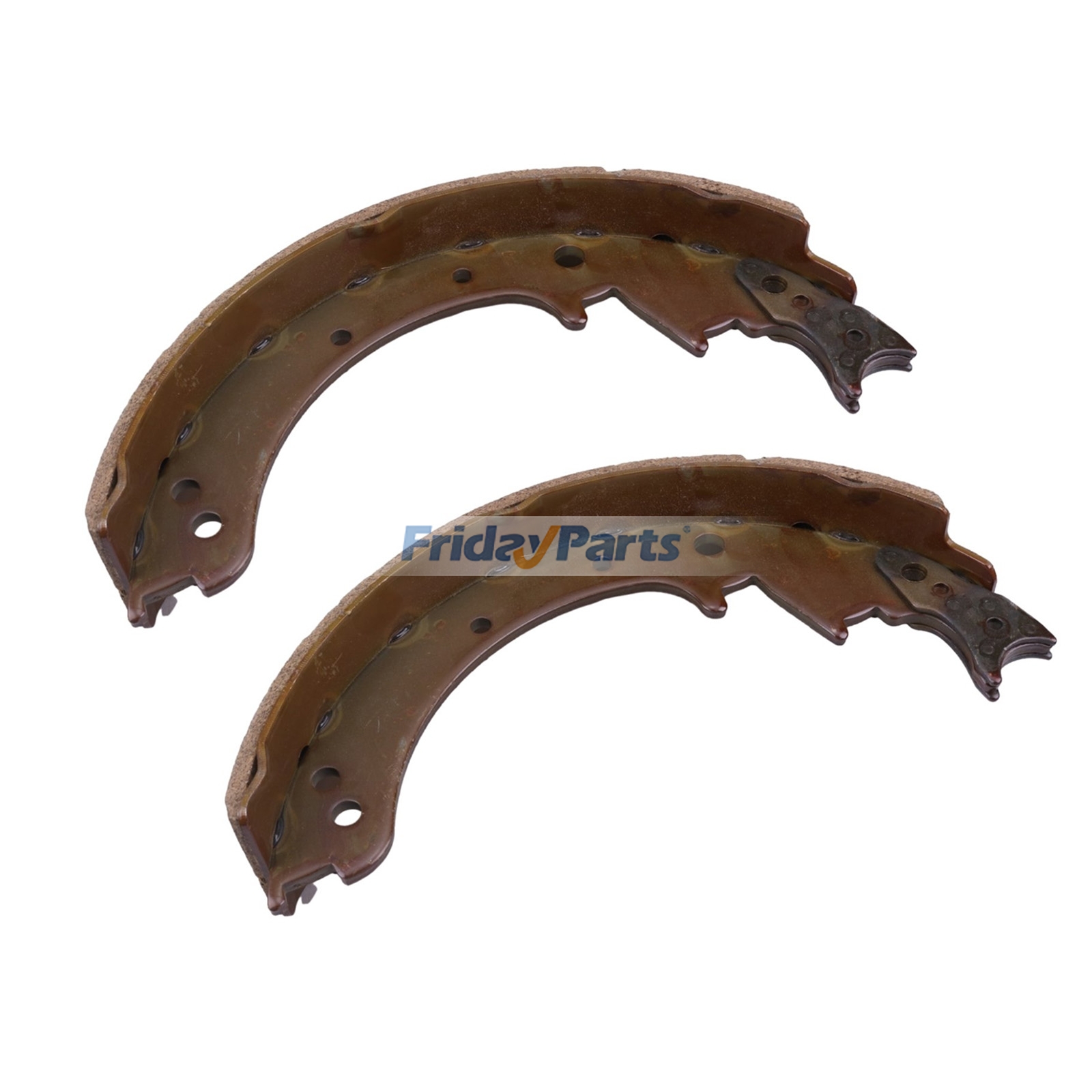 Motor,Empilhadeira  Para Mitsubishi - 2 peças de sapata de freio 91546-12600 para Mitsubishi FD20 FD30 FG30 FGC20 FGC30 2FBC20 2FBC25 2FBC25E 2FBC30 FD23 FD25 FG20 FG25 FGC25