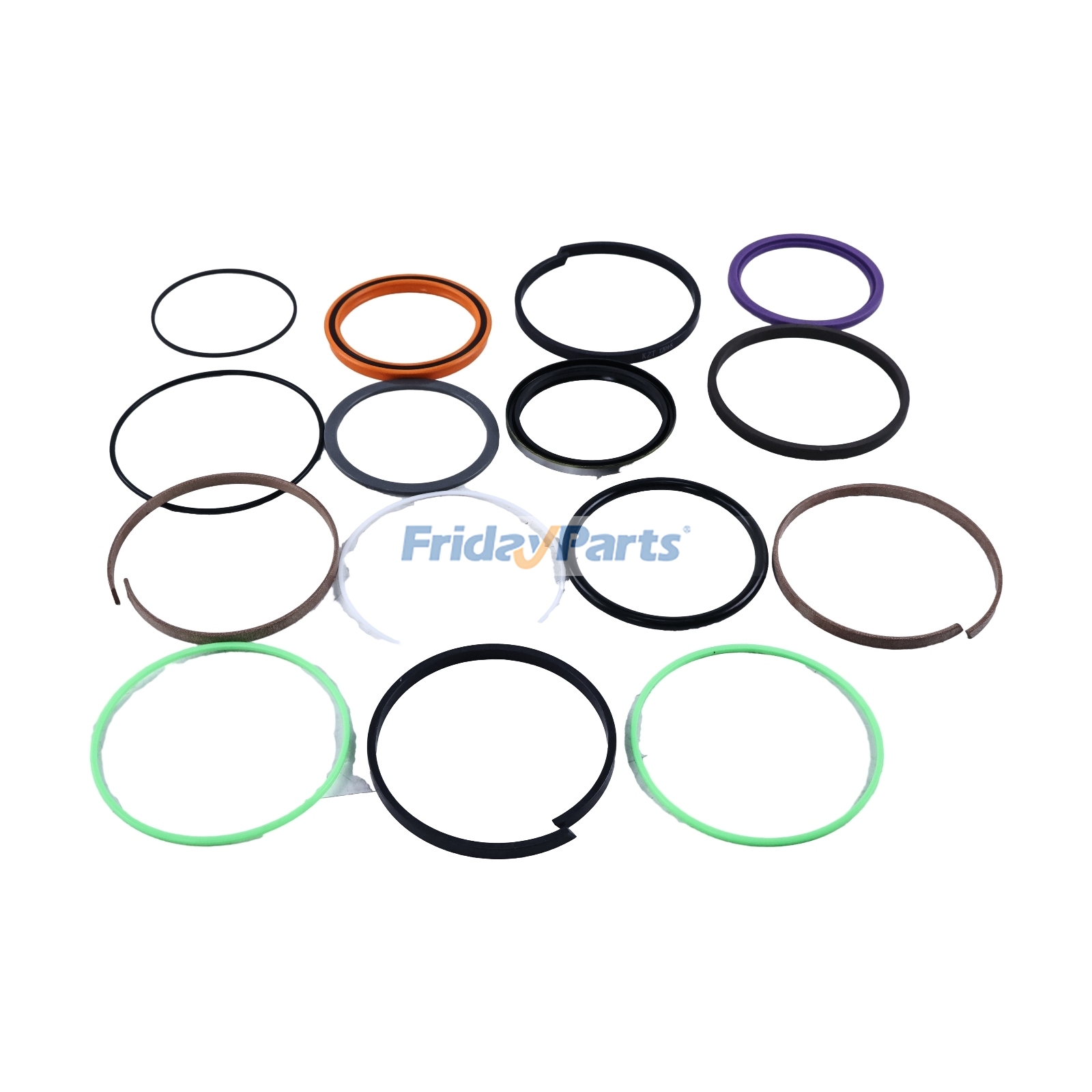Kit de sello de cilindro de pluma 4286774 para excavadora Hitachi EX200-2 EX200K-2 EX200LCK-2m de FridayParts
