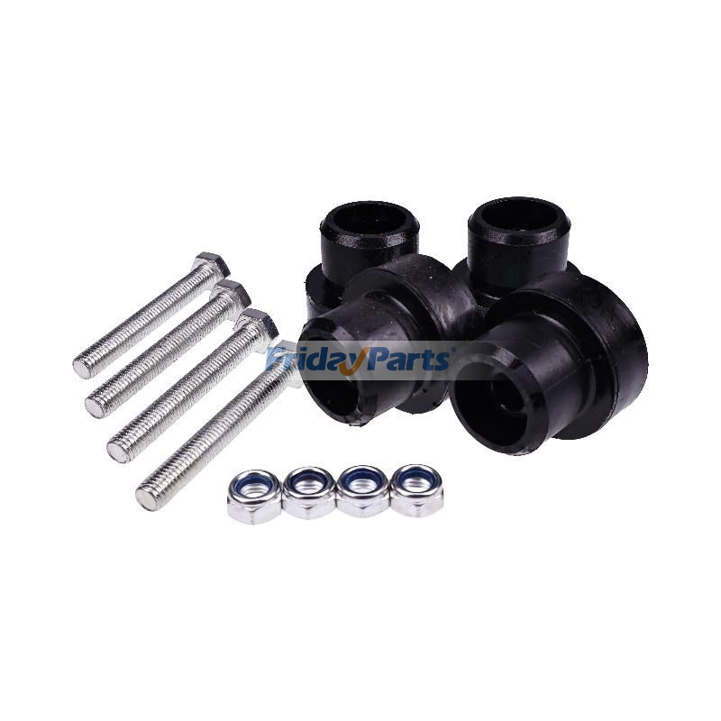 Kit de montage moteur avec boulon et écrou Pour JCB