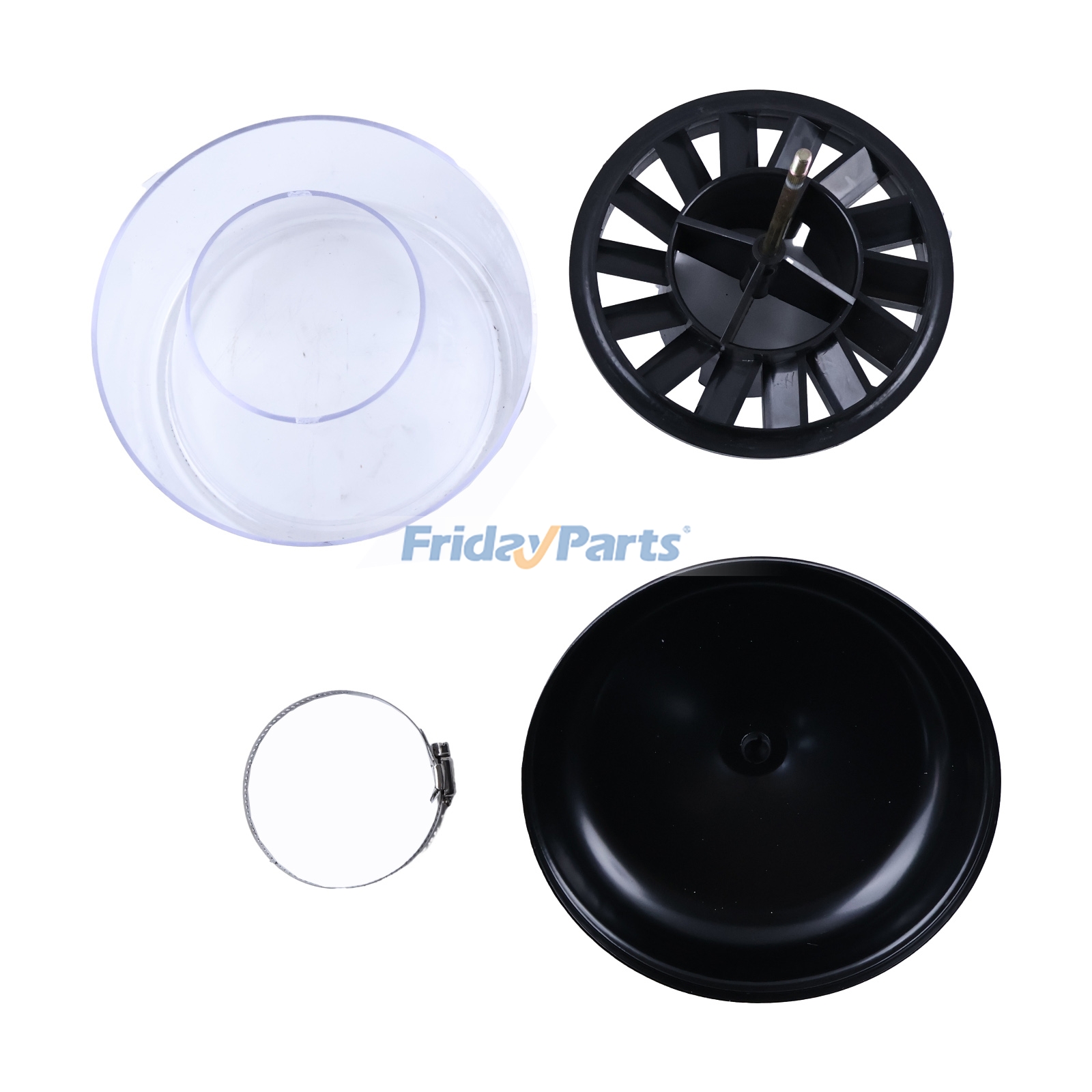 Conjunto de prelimpiador 126/12800 para retroexcavadora JCB 3C 3CX 3D 3DX 4C 4CN 4CX para Pala cargadora Para JCB FridayParts