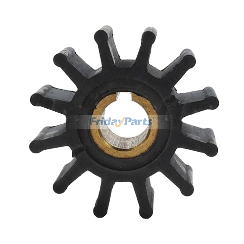 Rotor para motores de popa Chrysler Marine M273X LM318X D60 D65 F15 Volvo Penta AQ200B AQ225B AQ200C AQ225D - Substitui Jabsco 18838-0001