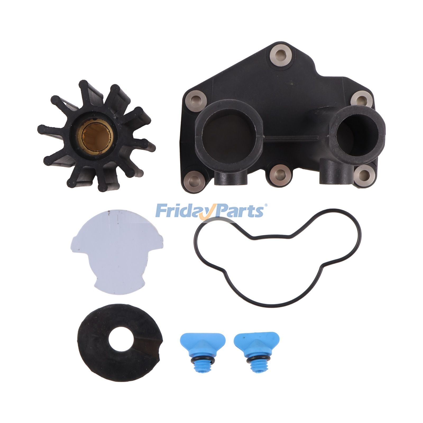 Impellergehäuse-Abdeckungssatzfür Motor