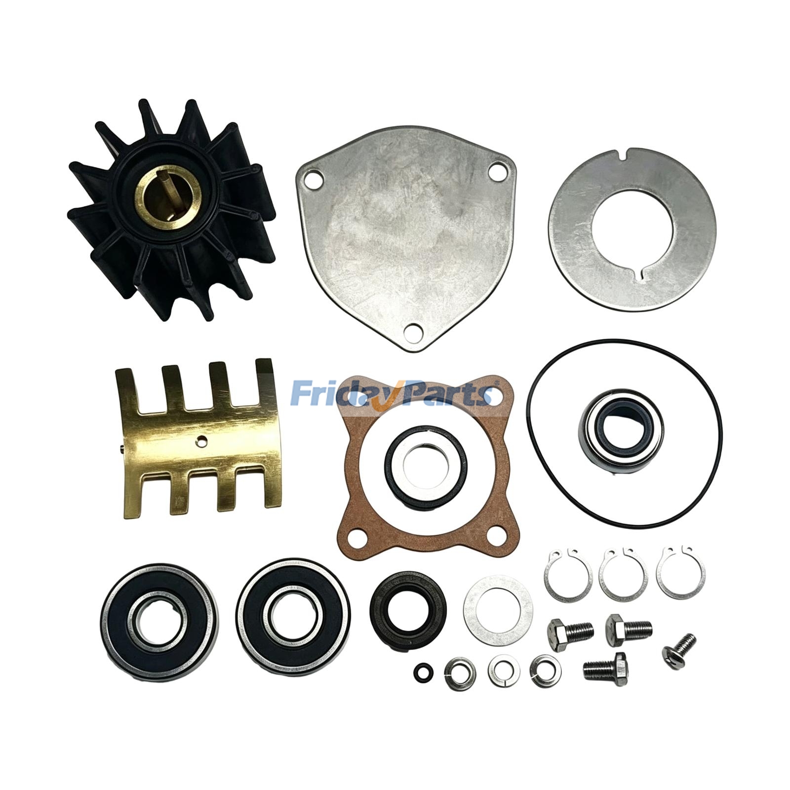Kit di riparazione principale della girante, sostituisce il codice 23974 | per pompa acqua marina Sherwood P1712 P1727FB P1730F