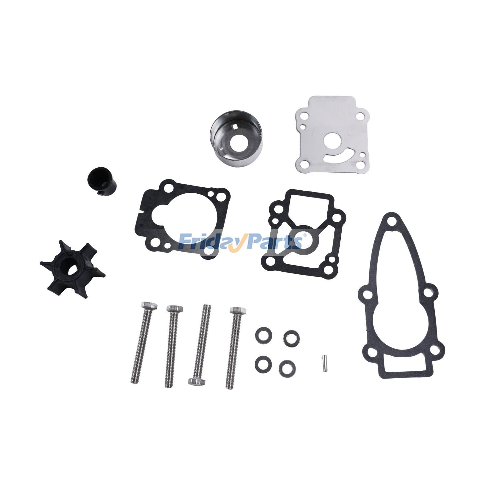 Kit de réparation d'hélice 47-803748K01 pour moteur hors-bord Mercury 4 temps 8 et 9,9 CV