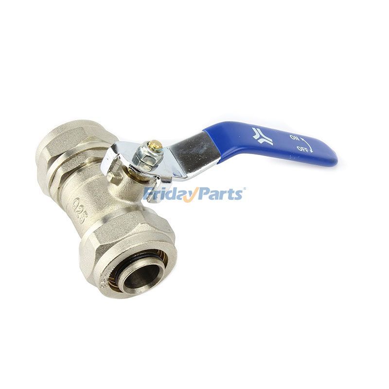 Robinet à boisseau sphérique en ligne M8039 pour tube à air RapidAir MaxLine 3/4"