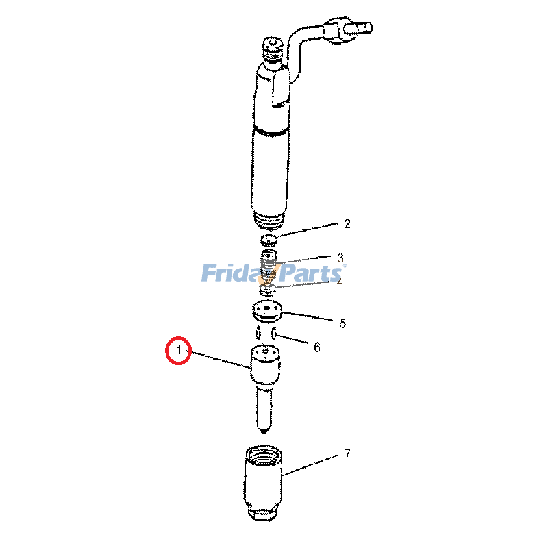 Injection Nozzleerpillar CAT for Excavator