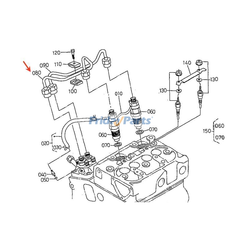 Injection Pipe for Engine