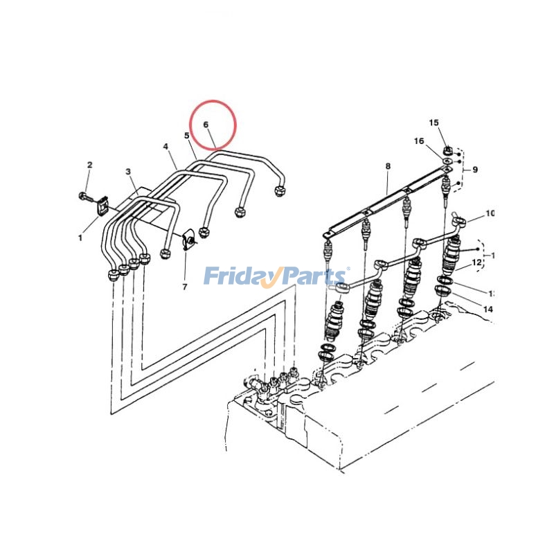 Injection Pipe for Engine,Generator