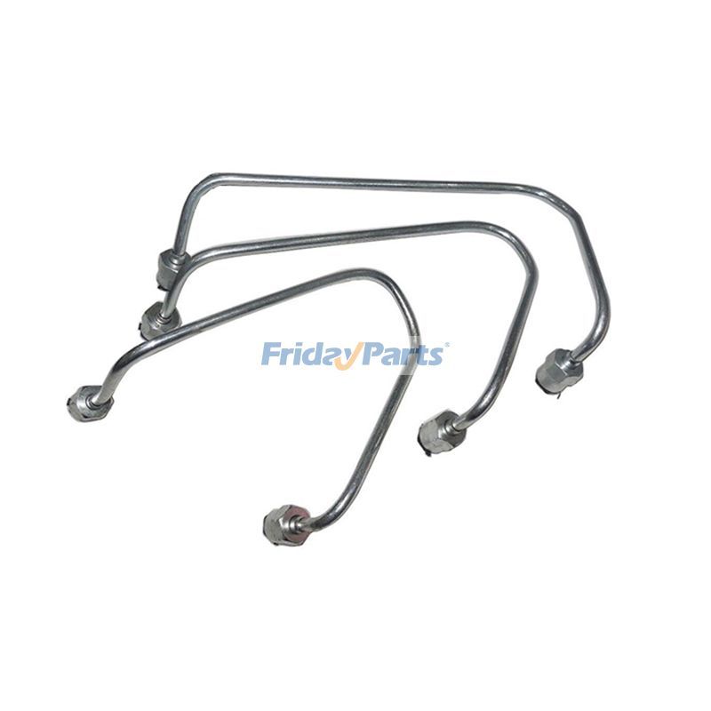 Injection Pipe Set for Kubota Engine D1703 Excavator KX033-4 U35-4 Tractor L2501D L2501F L2501H