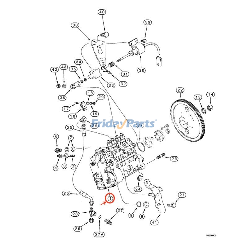 Fuel Injection Pump for Loader