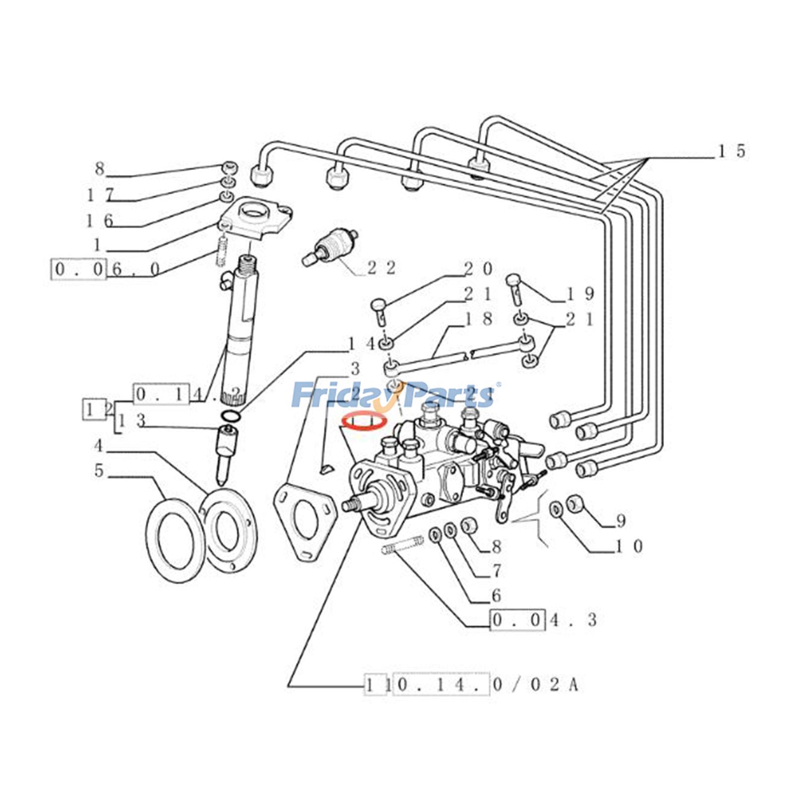 Tractor Injection Pump