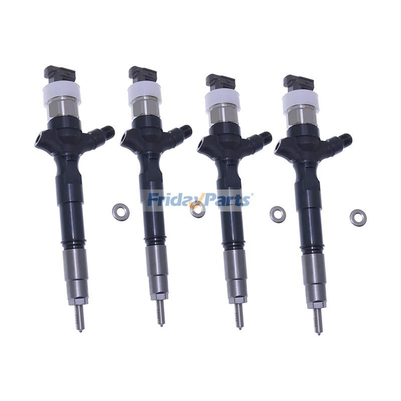 4Pcs Kraftstoff Injektor 295050-0200 23670-30400 für Toyota 1KDFTV 1KD-FTV 2KDFTV 2KD-FTV Motor Fortuner Hilux Land cruiser