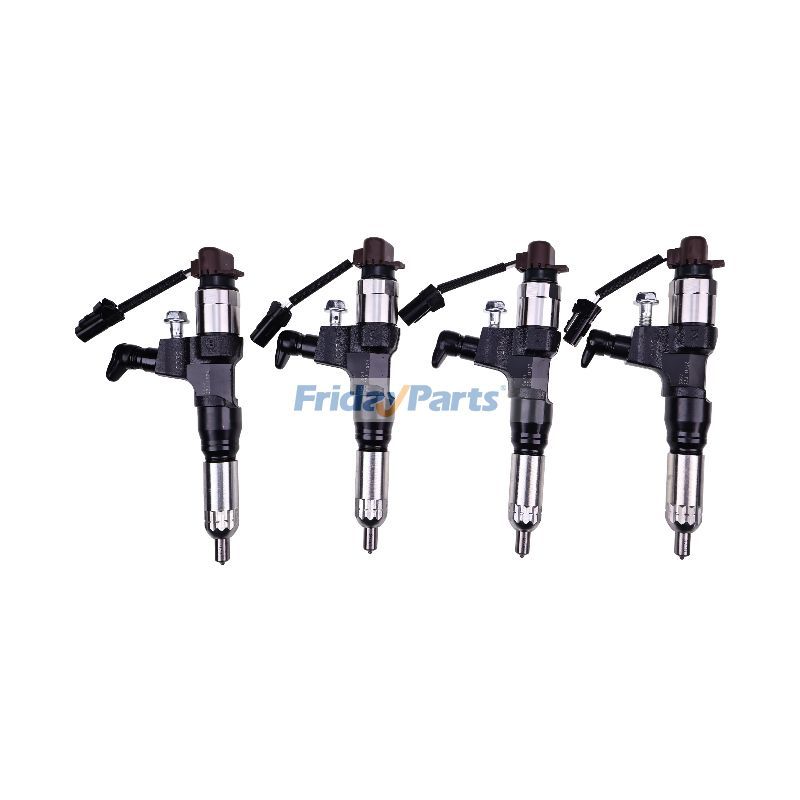 4Pcs Fuel Injector 23670-E0232 095000-6922 for Hino Engine J05D-TF