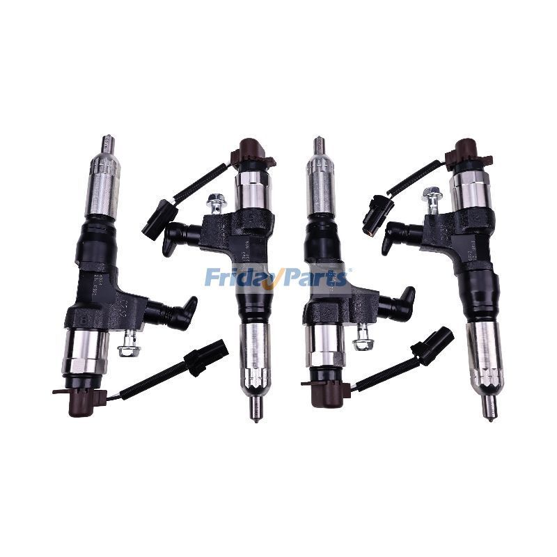 FridayParts 4-teiliger Kraftstoffinjektor 23670-E0232