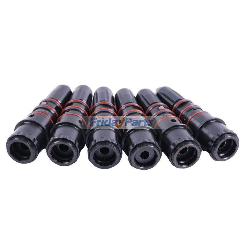 FridayParts 6 Stück Kraftstoffeinspritzdüsen für Cummins