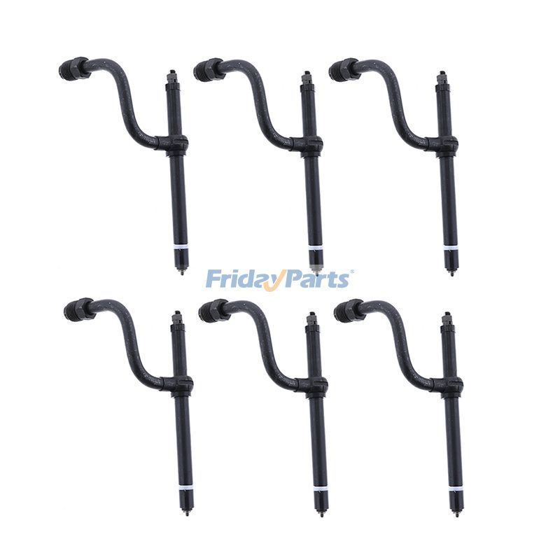 6 Einspritzdüsen AR39811 AR46846 AR50781 für John Deere 3020 4000 4020 4230 500 500A 500B 500C 510 600 6600 7700