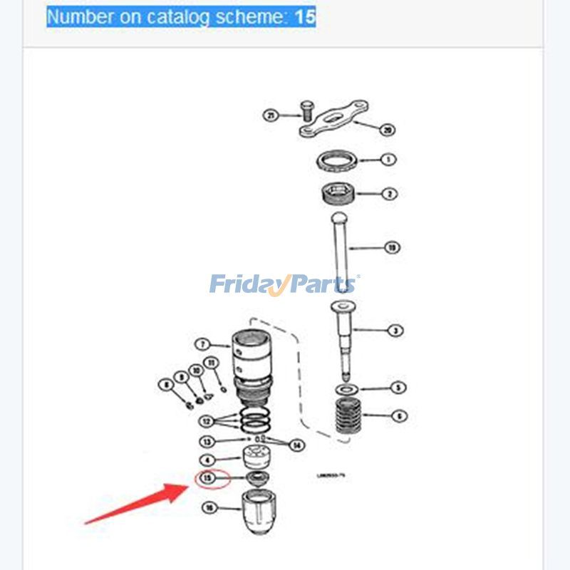 Injector Cone Sac Cup in USA for Engine