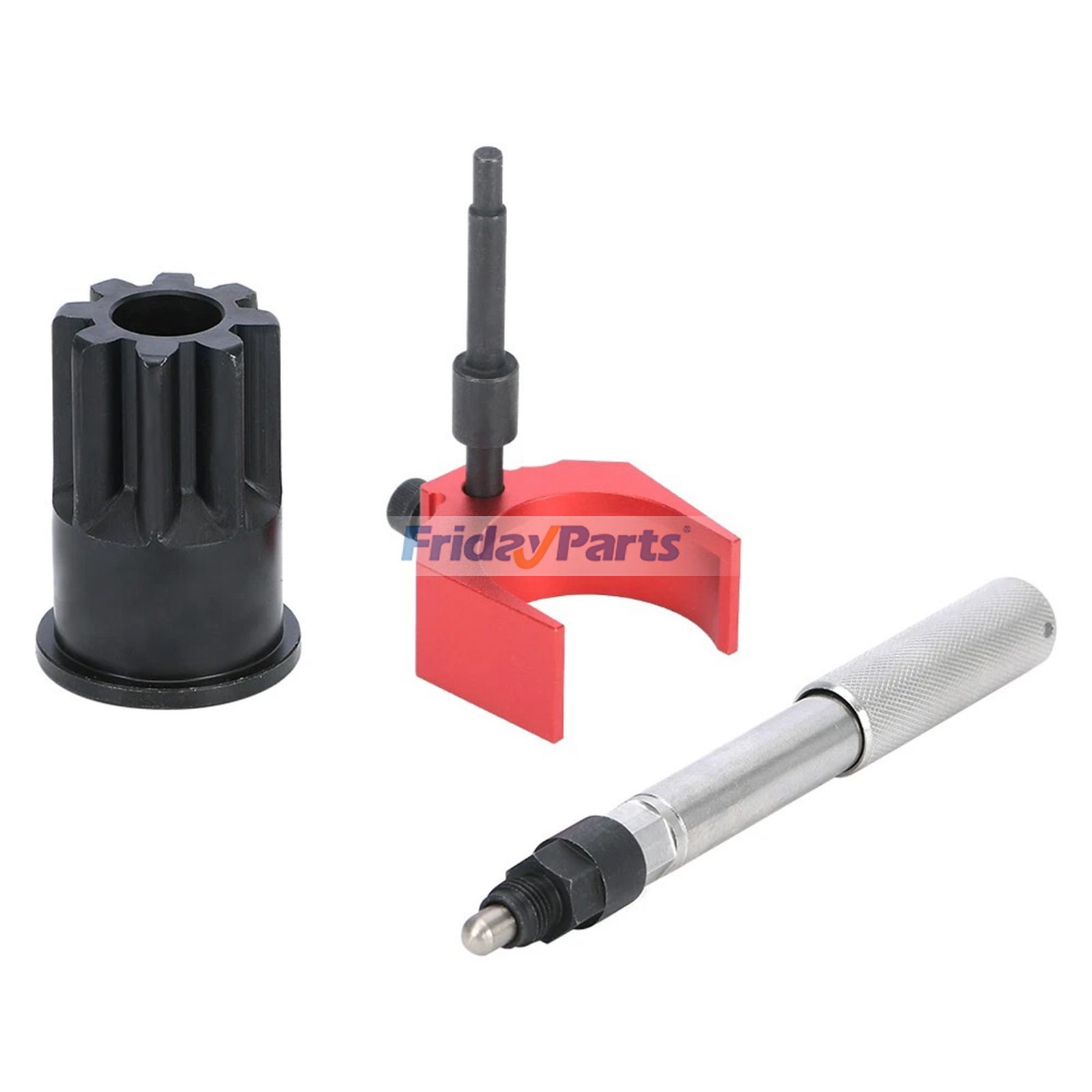 Outil de réglage de la hauteur de l'injecteur et douille de blocage du moteur rouge J-42083 9U-7227 J-38587-A pour Caterpillar CAT 3406E C15 C16