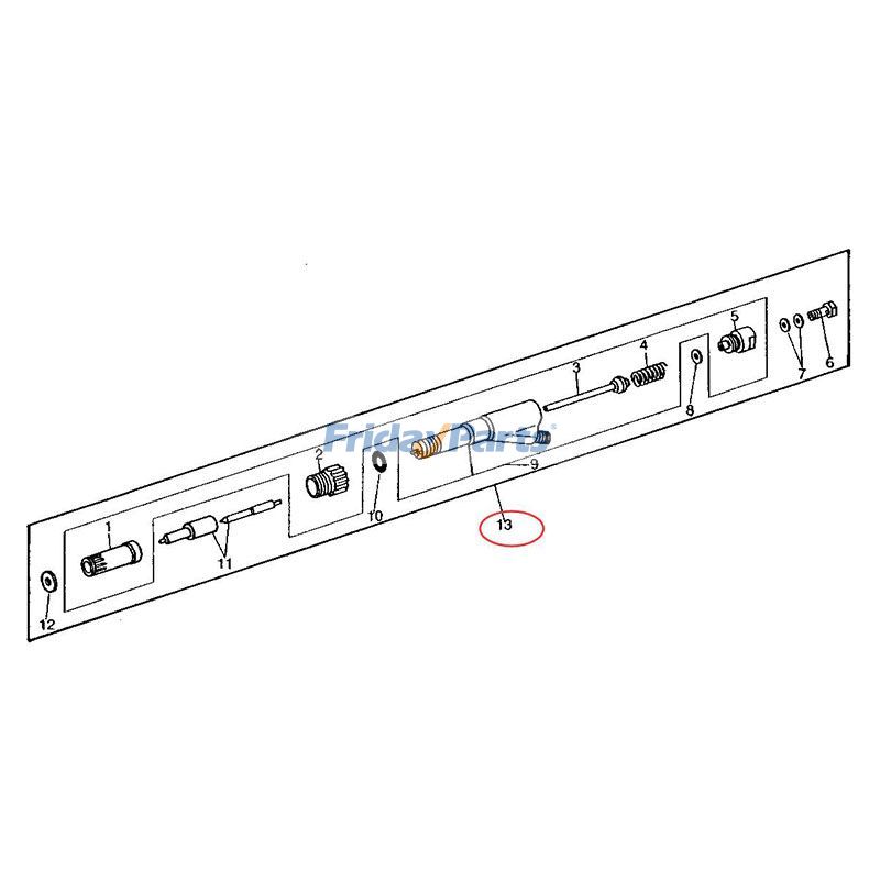 Einspritzdüse SE500109für TraktorFür JOHN DEERE