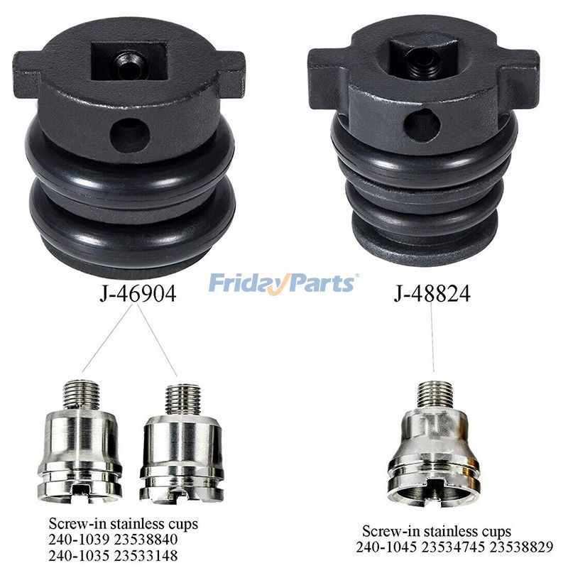 Achetez Installateurs de tubes de manchon de coupelle de buse d'injecteur pour Detroit chez FridayParts