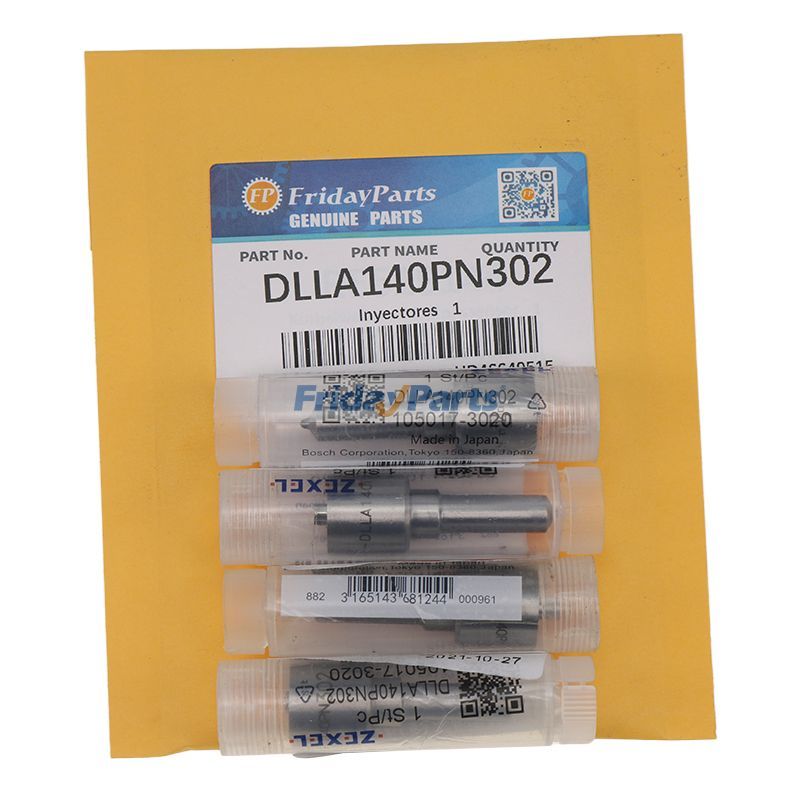 4 Stücke Kraftstoffeinspritzdüse DLLA140PN302 für Kubota Motor V2003 MDI