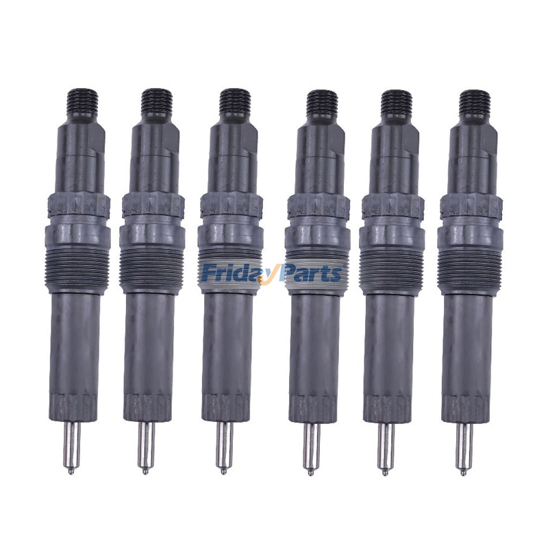 6 Pieces Fuel Injector RE30159 SE500349 SE501135 for John Deere 6068 6076 6081 6090 Engine 9600 7600 7700 7800 8100 8200 8300 8400 648G 748G 4560 4760