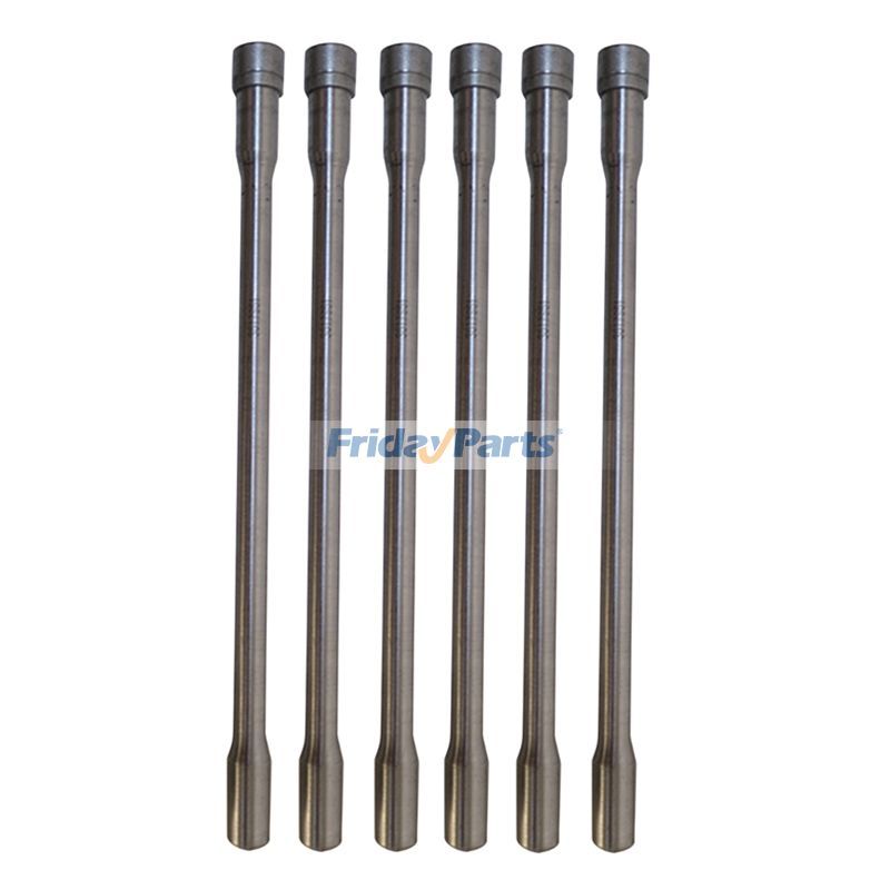 6 Pieces Push Rod 3017961 for Cummins Engine B3.3 G5.9 KTA19 K38 K50 M11 QSK19 QSK60 QSNT14