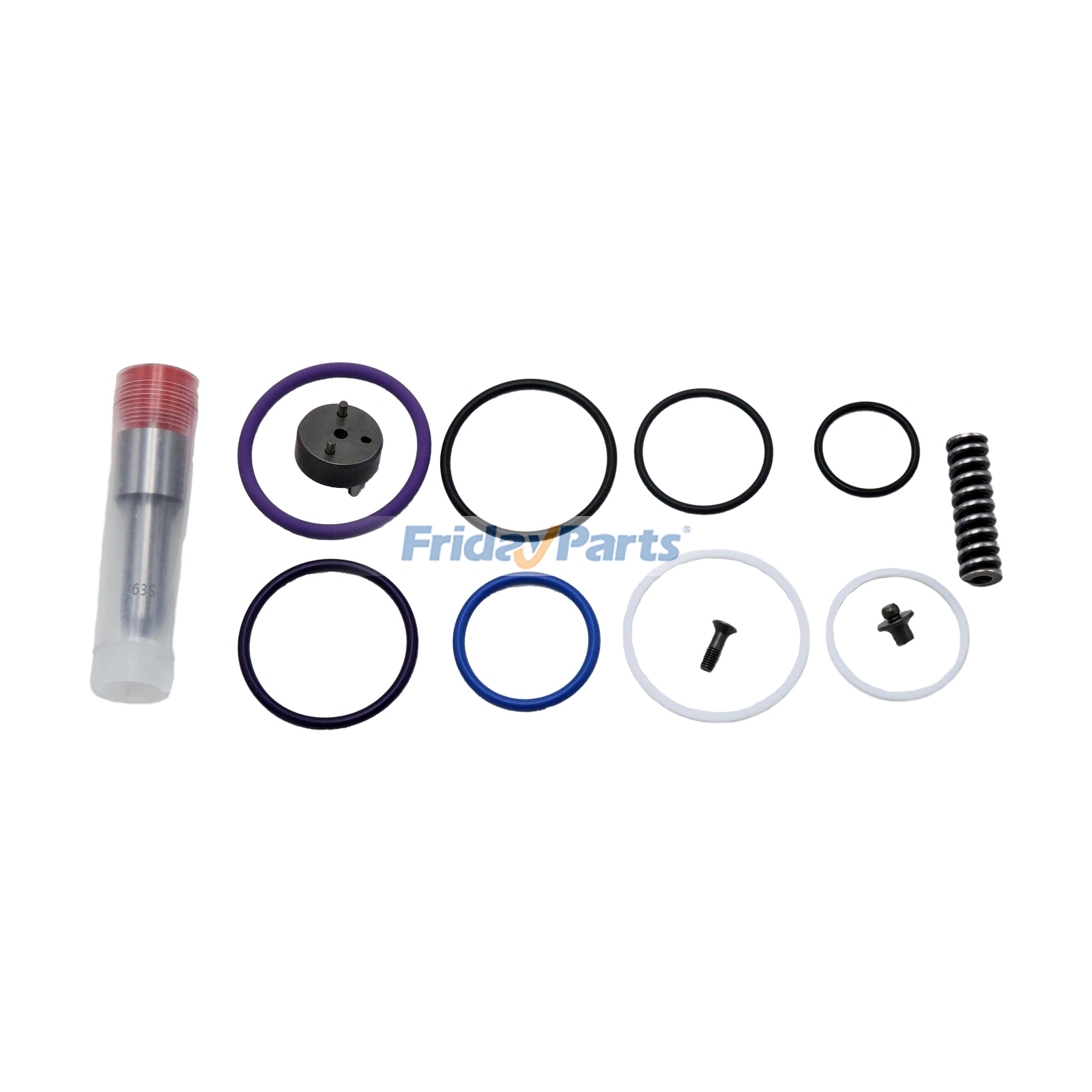 Kit de juntas de inyector para motor Scaia DC16 Truck R560 R620 - Reemplaza Bosch F00041N047