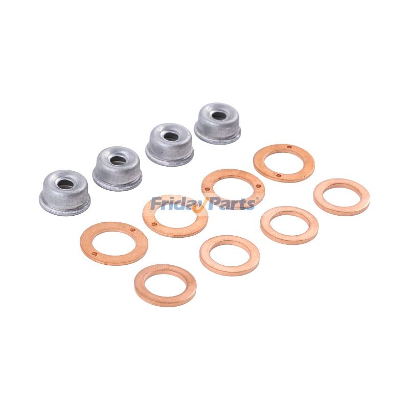 Engine Injector Seal Kit With Heat Shield