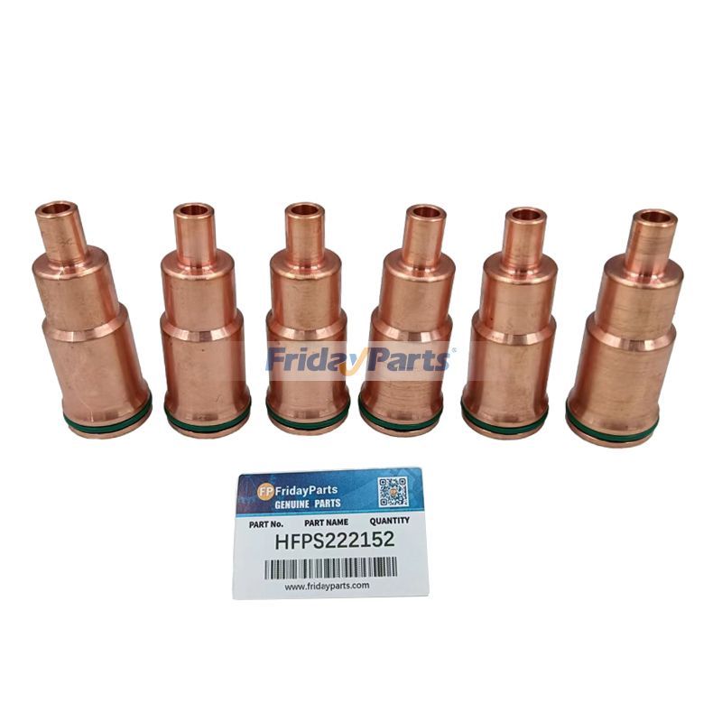 Injector Sleeve 20903104 for Volvo Engine TAD560VE TAD734GE D7E290 Excavator EC140DL EC220D EC250D EC350D