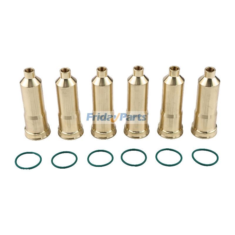 6 Pieces Injector Sleeve 8-97602301-1 for Isuzu Engine 6HK1