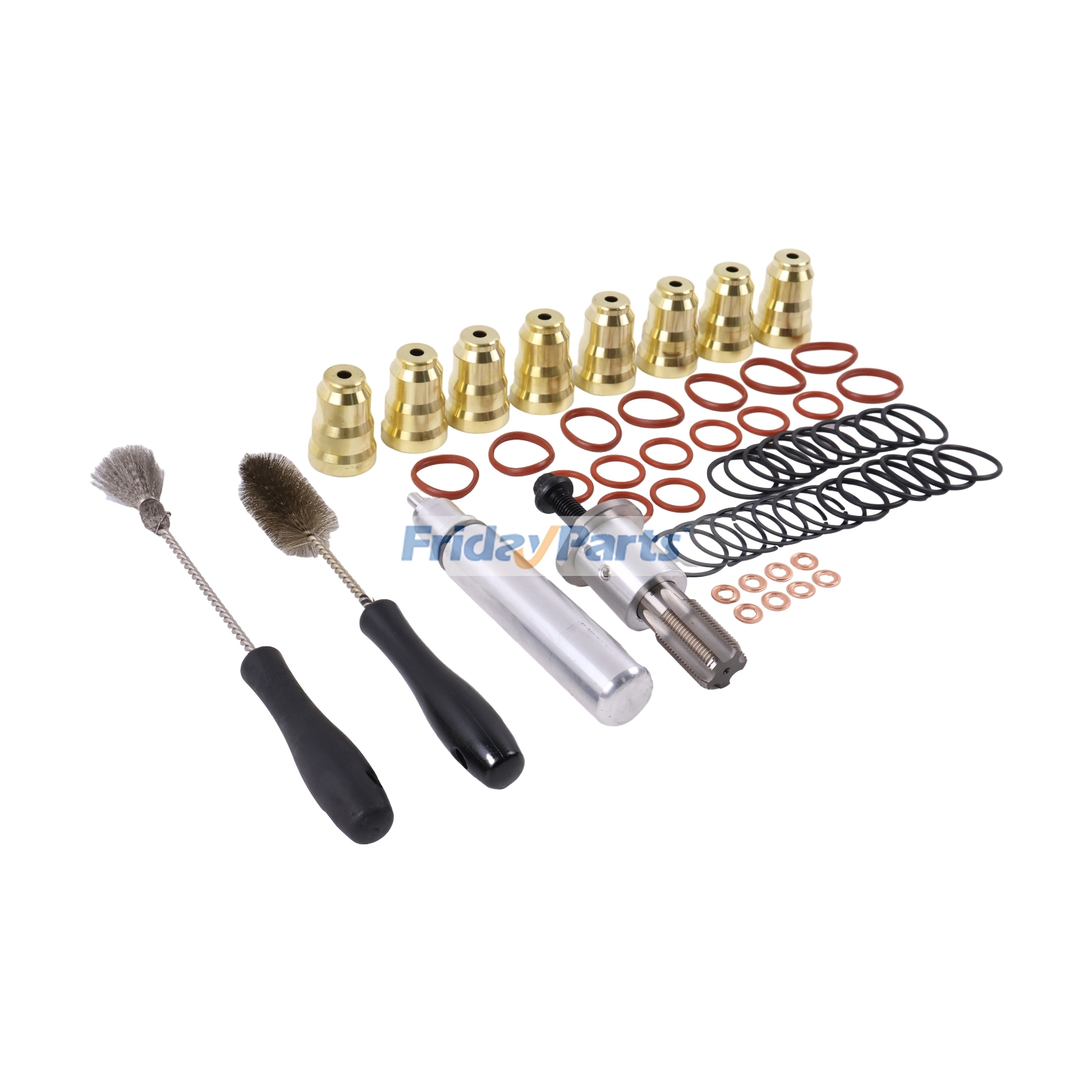 Kit de extracción e instalación de manguitos de inyector F4TZ9F538A para Navistar T444E DT466E Caterpillar CAT 3126B 3126E y motor Ford Powerstroke de 7.3L de FridayParts