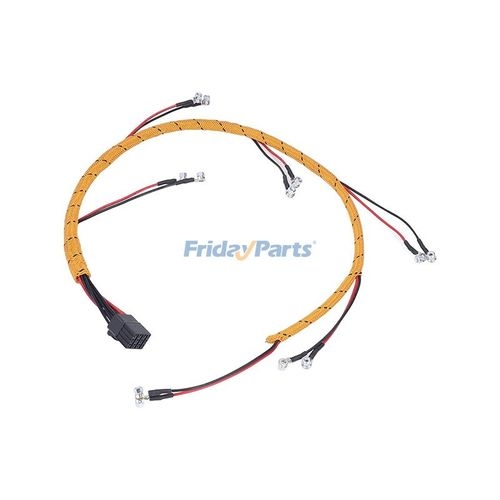 THJ Fuel Injector Wiring Harness Kit For Caterpillar Cat C7 C9 Excavator – 366-9748