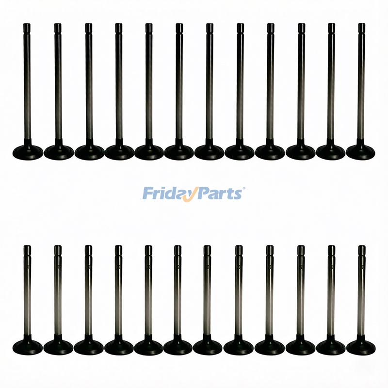 1 Set Inlet & Exhaust Valve 8973886433 8973886440 for Hitachi Excavator ZAXIS470-5A ZX470-5B ZX470H-5B ZX470LCH-5B ZX470LCR-5B ZX470R-5B