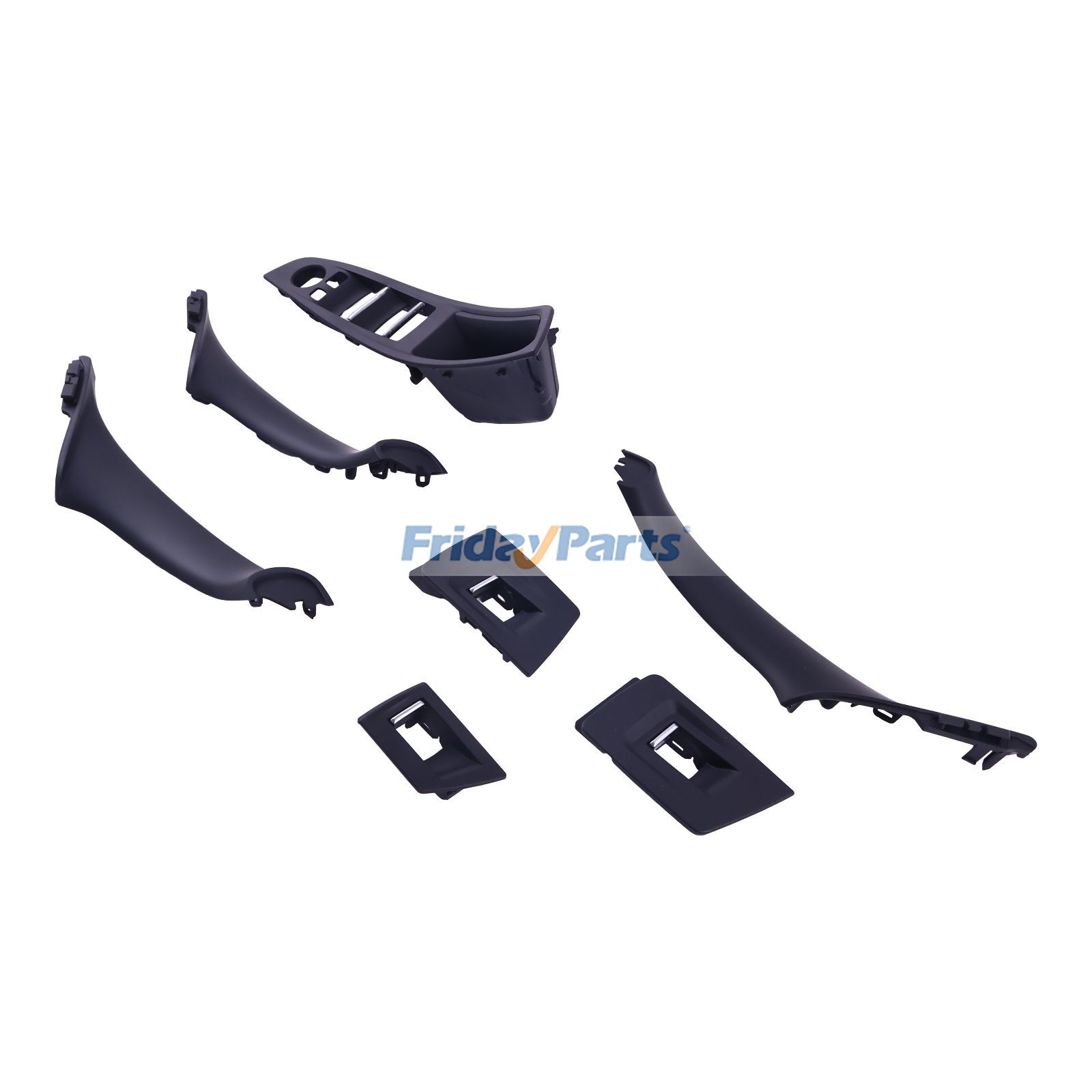 Vehicle Inner Door Panel Handle Pull Trim Cover Set
