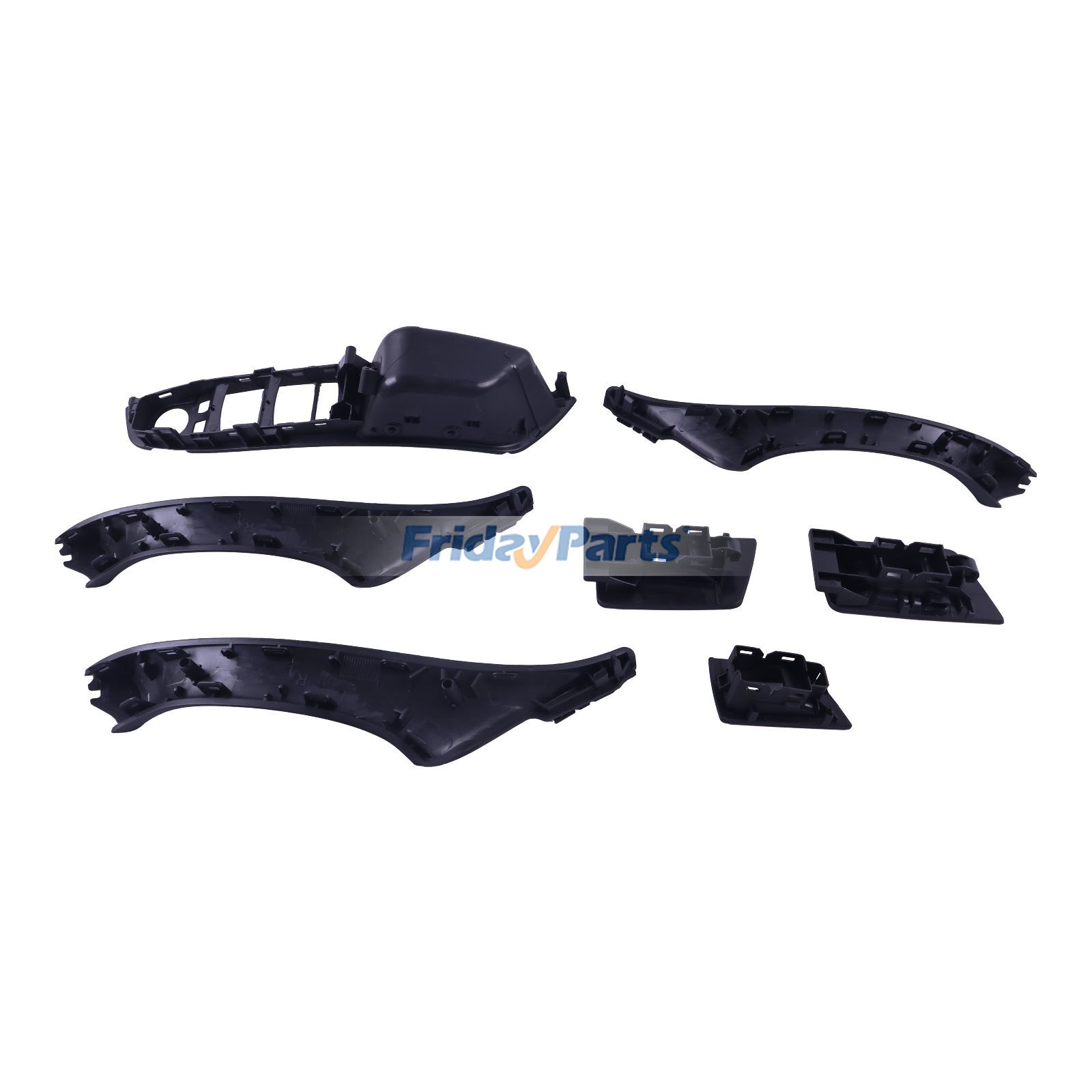 FridayParts Inner Door Panel Handle Pull Trim Cover Set