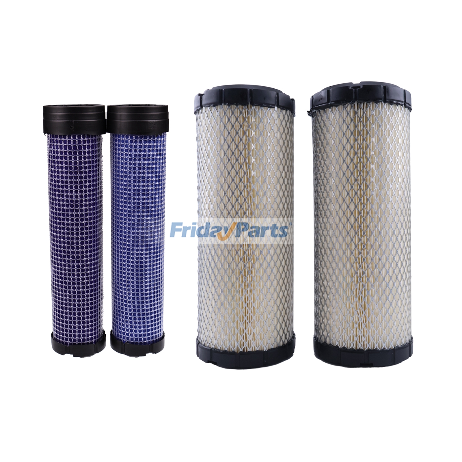Filtro de aire interior y exterior 114-4057 108-3810 para cortacésped Toro 7500-D Exmark LZS80TDYM724W0 LZS80TDYM604W0 LZS88CDYM724W0 para Motor,Cortacésped