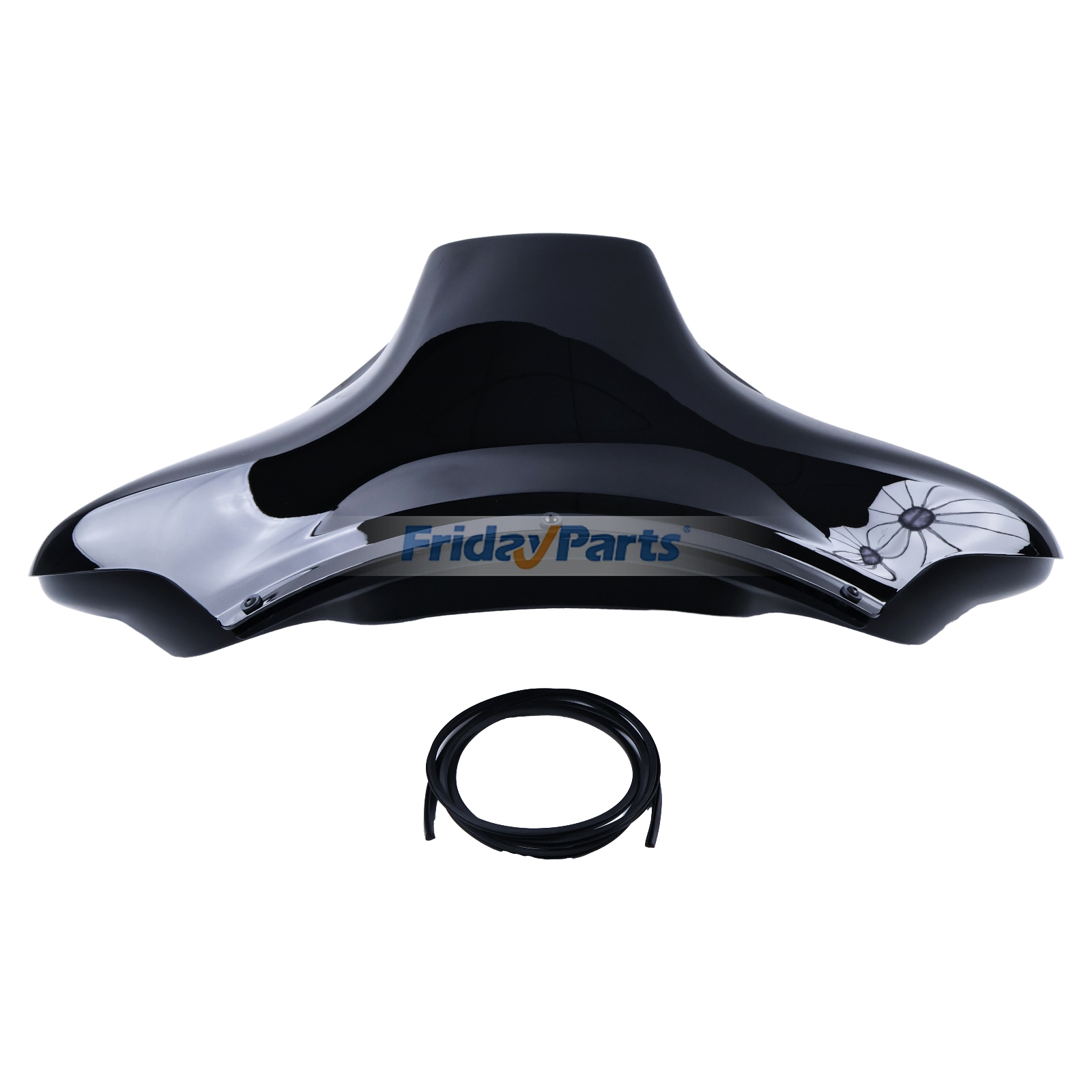 Repuesto Carenado Batwing interior y exterior para Harley-Davidson Touring Electra Street Glide 1996-2013 compatible con Motocicleta Para Harley-Davidson FridayParts