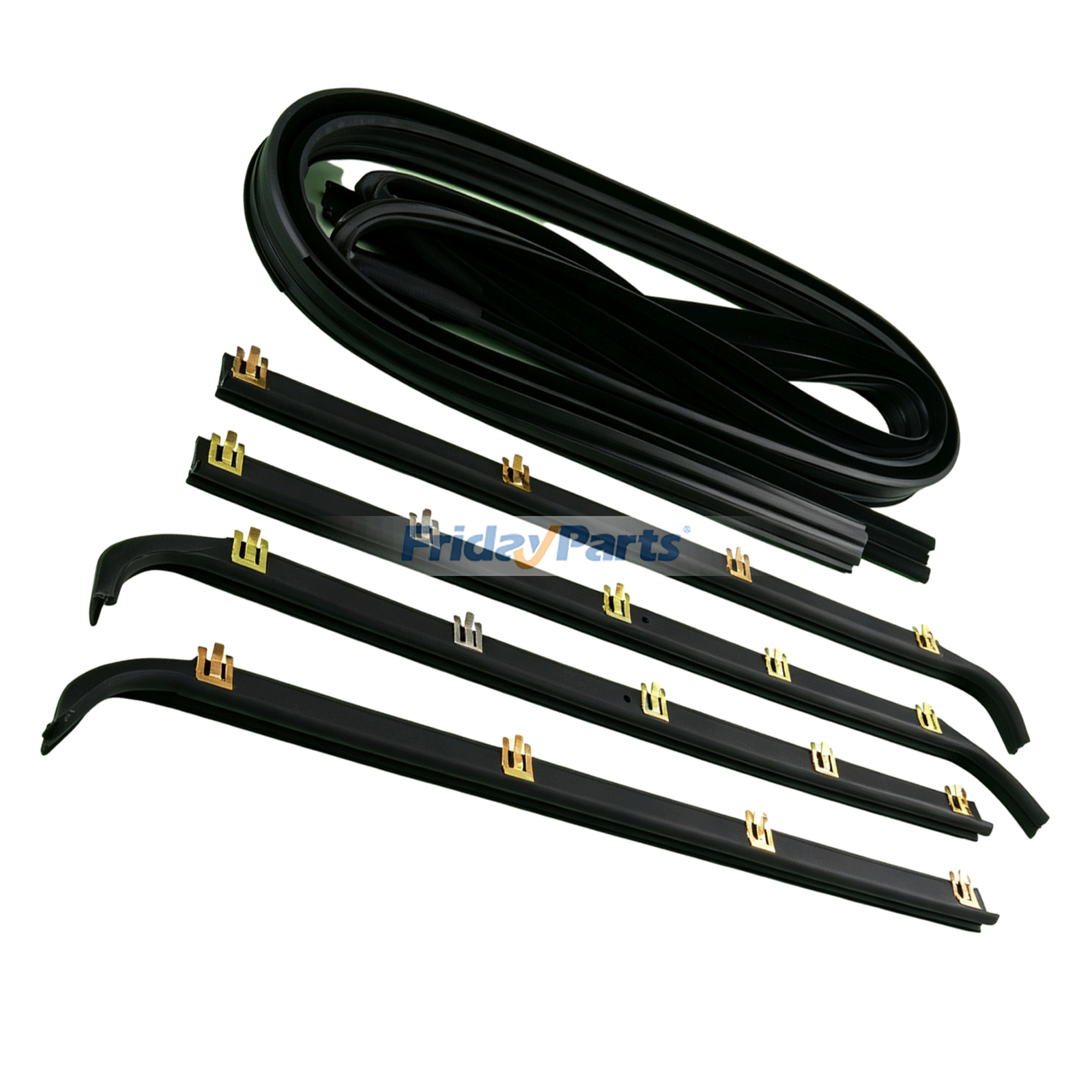  Inner & Outer Driv/Pass Weatherstrip Kit For Ford