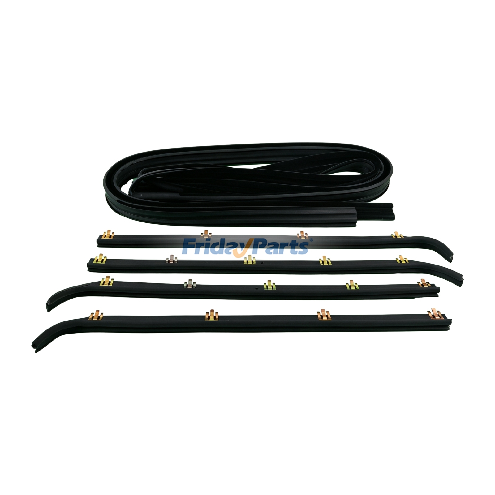 Inner & Outer Driv/Pass Weatherstrip Kit KF2007 for Ford Bronco F-150 F-250 F-350 1987-1998