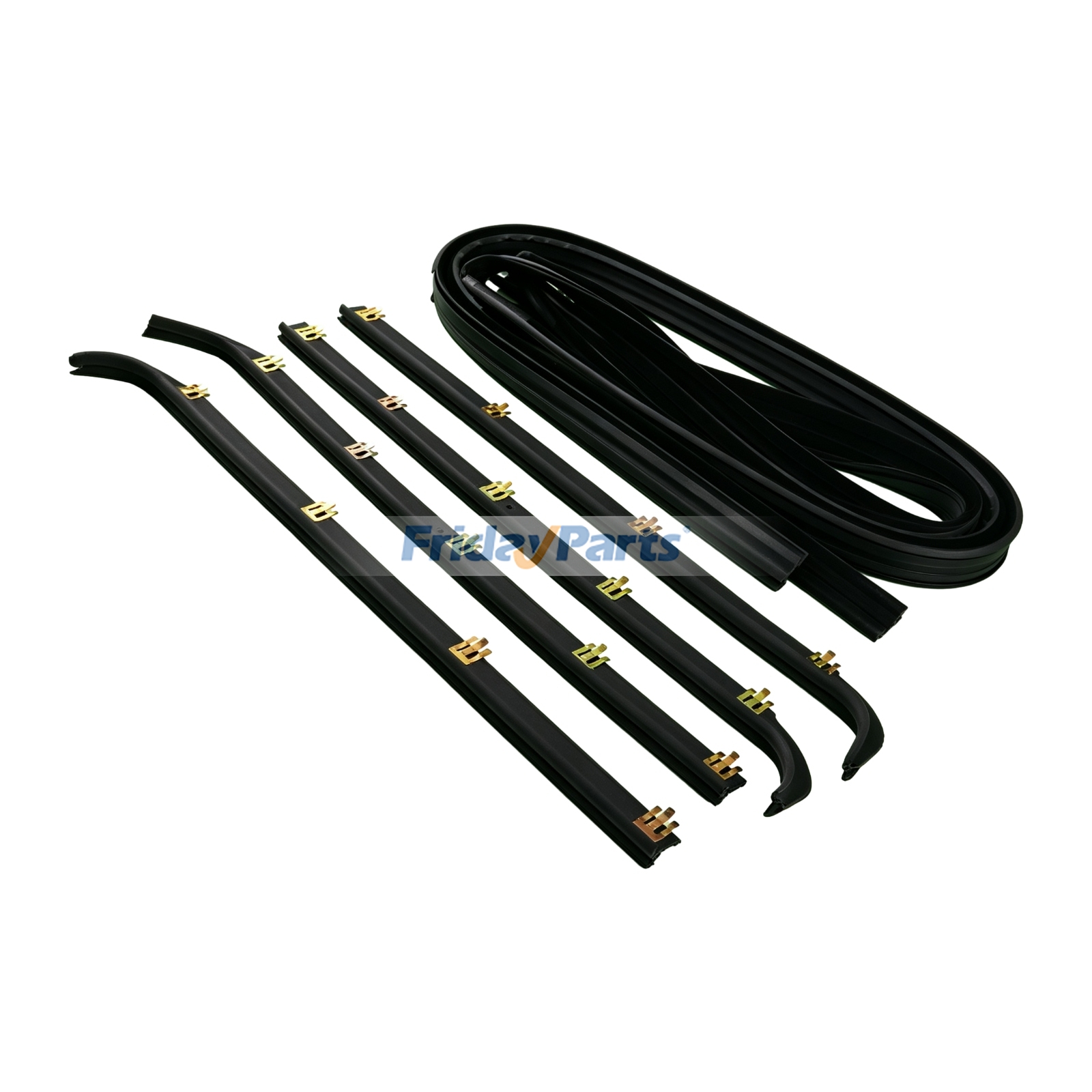 Inner & Outer Driv/Pass Weatherstrip Kit compatible with Vehicle