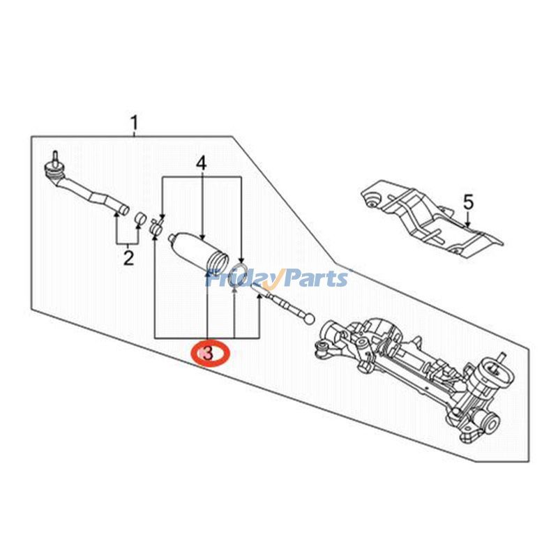 Nissan用インナータイロッド