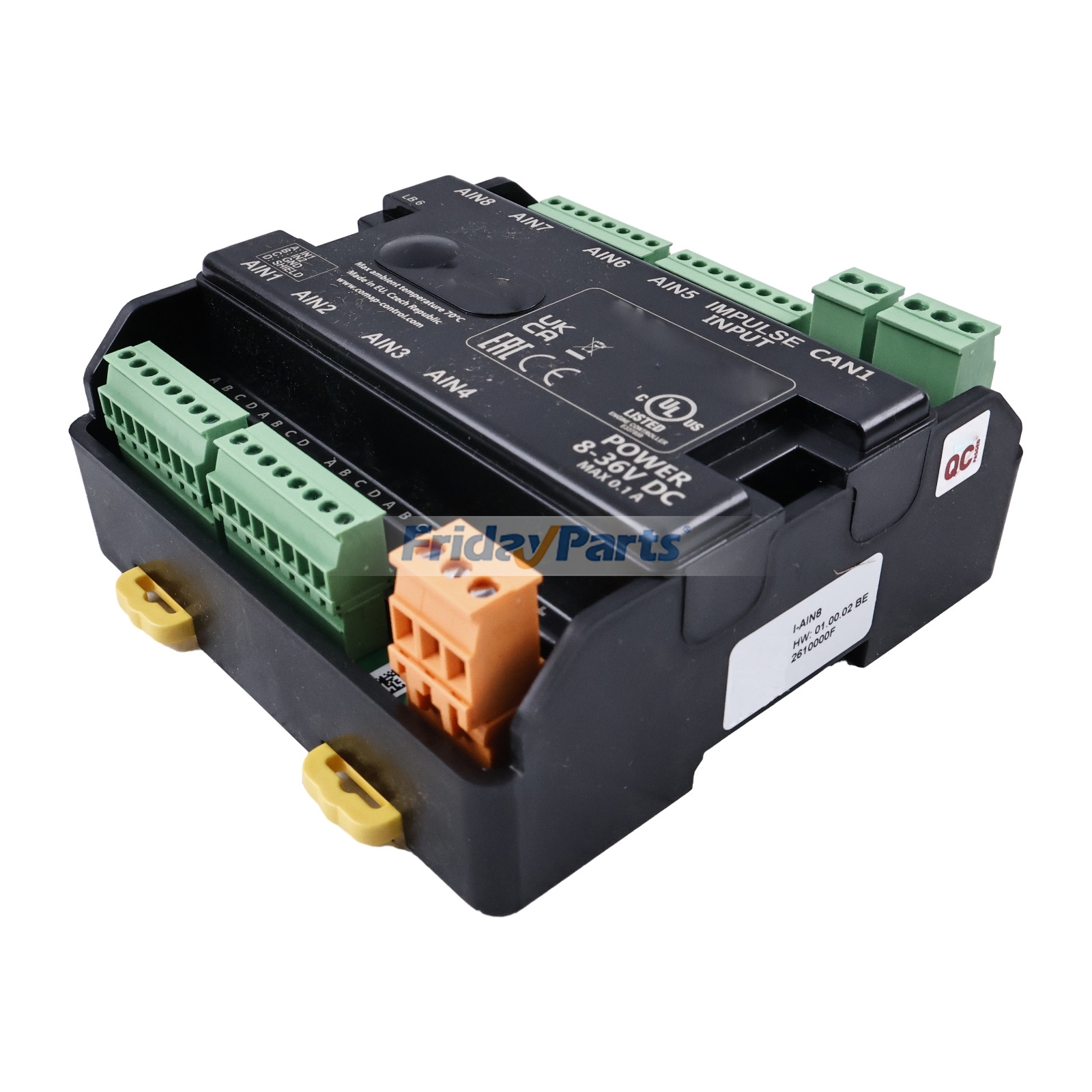 ComAp I-AIN8用入力拡張コントローラモジュール交換品