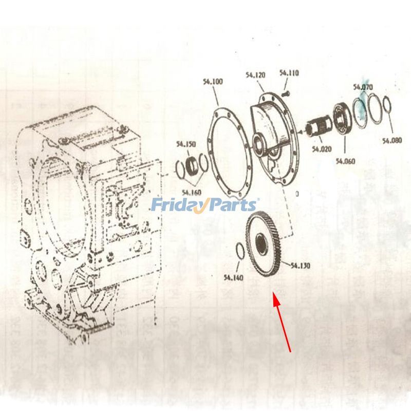 FridayParts Eingangszahnrad Getriebe