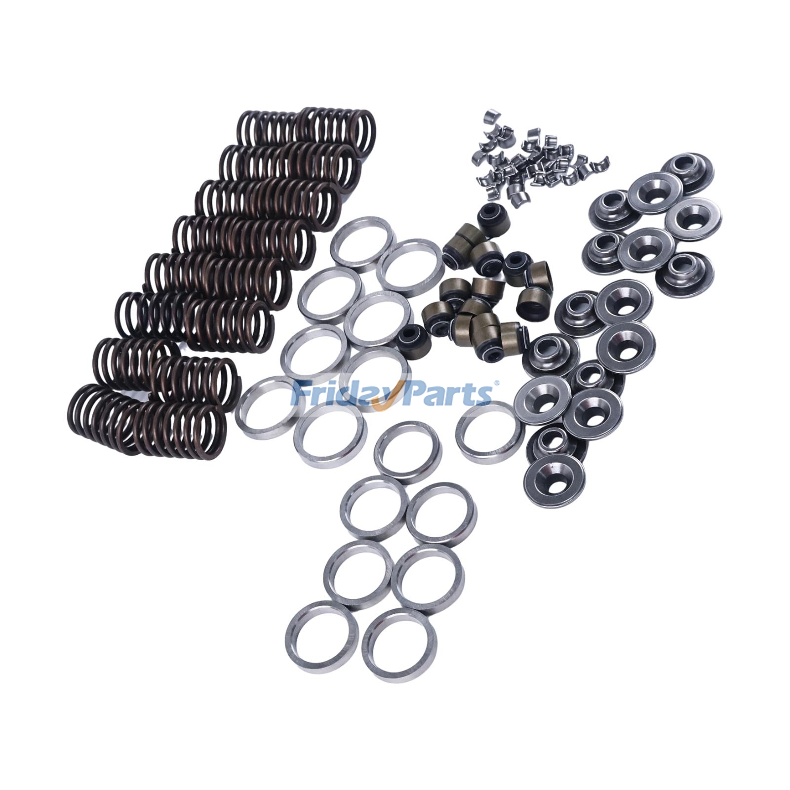 Kit de válvulas de admisión y escape 418-0952 418-0953 para motor Caterpillar CAT C2.6 Excavadora 306E 307E 307E2 de FridayParts