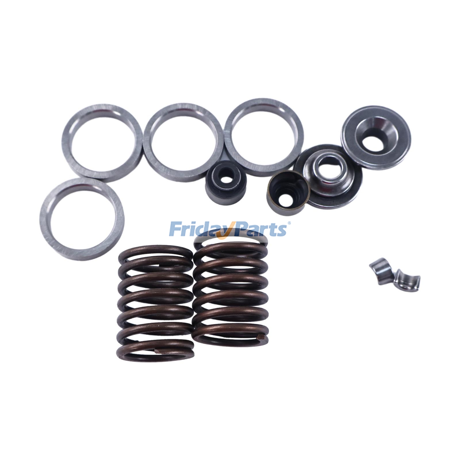 Kit de válvulas de admisión y escape 418-0952 418-0953 para motor Caterpillar CAT C2.6 Excavadora 306E 307E 307E2 para Motor,Excavadora Para CAT FridayParts