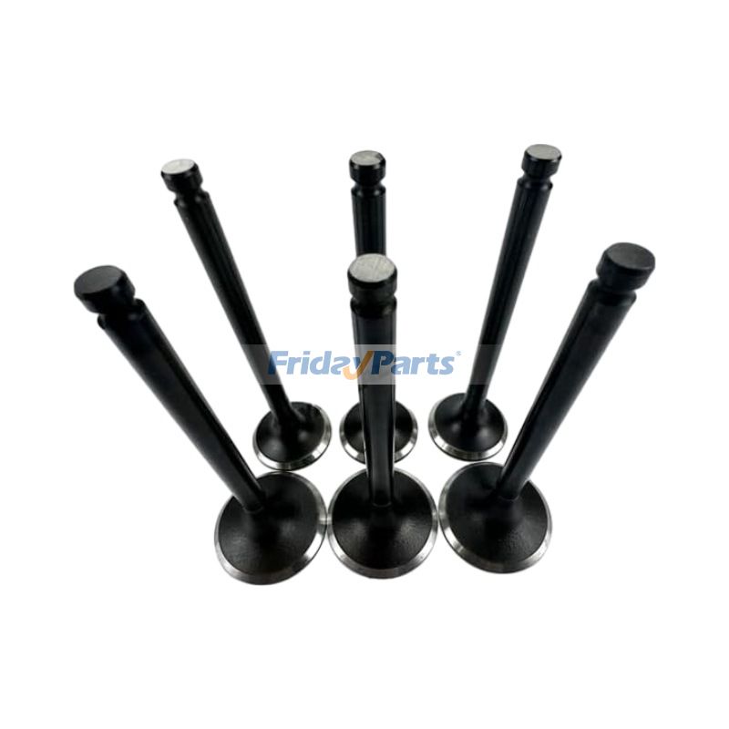 Intake Exhaust Valve 120166360 120176250 for Perkins Engine 403D-11 403D-15 404D-15 404D-22 Hitachi Excavator ZX20U