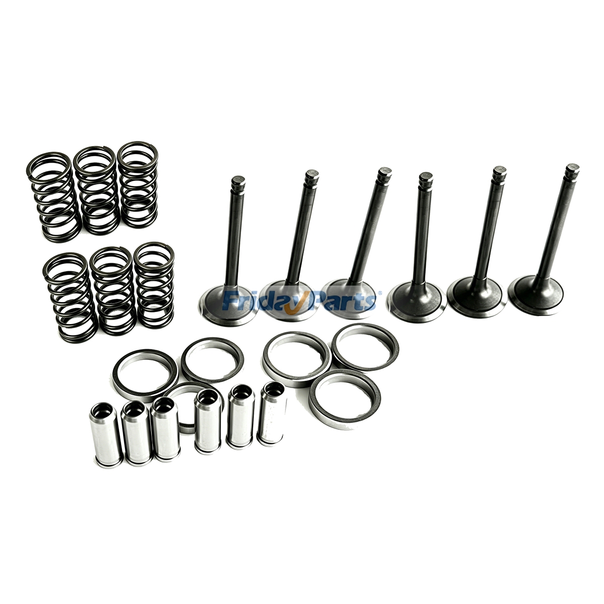 Kit de soupapes d'admission et d'échappement pour moteur Yanmar 3TNV84 3TNV84T