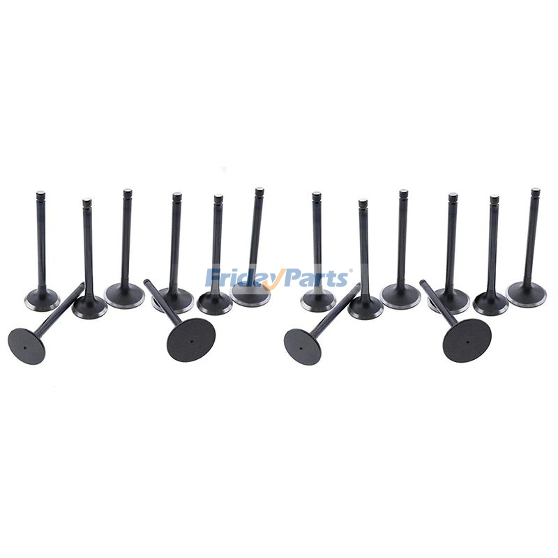 Intake & Exhaust Valve Set 23529629 23524521 for Detriot Engine S50